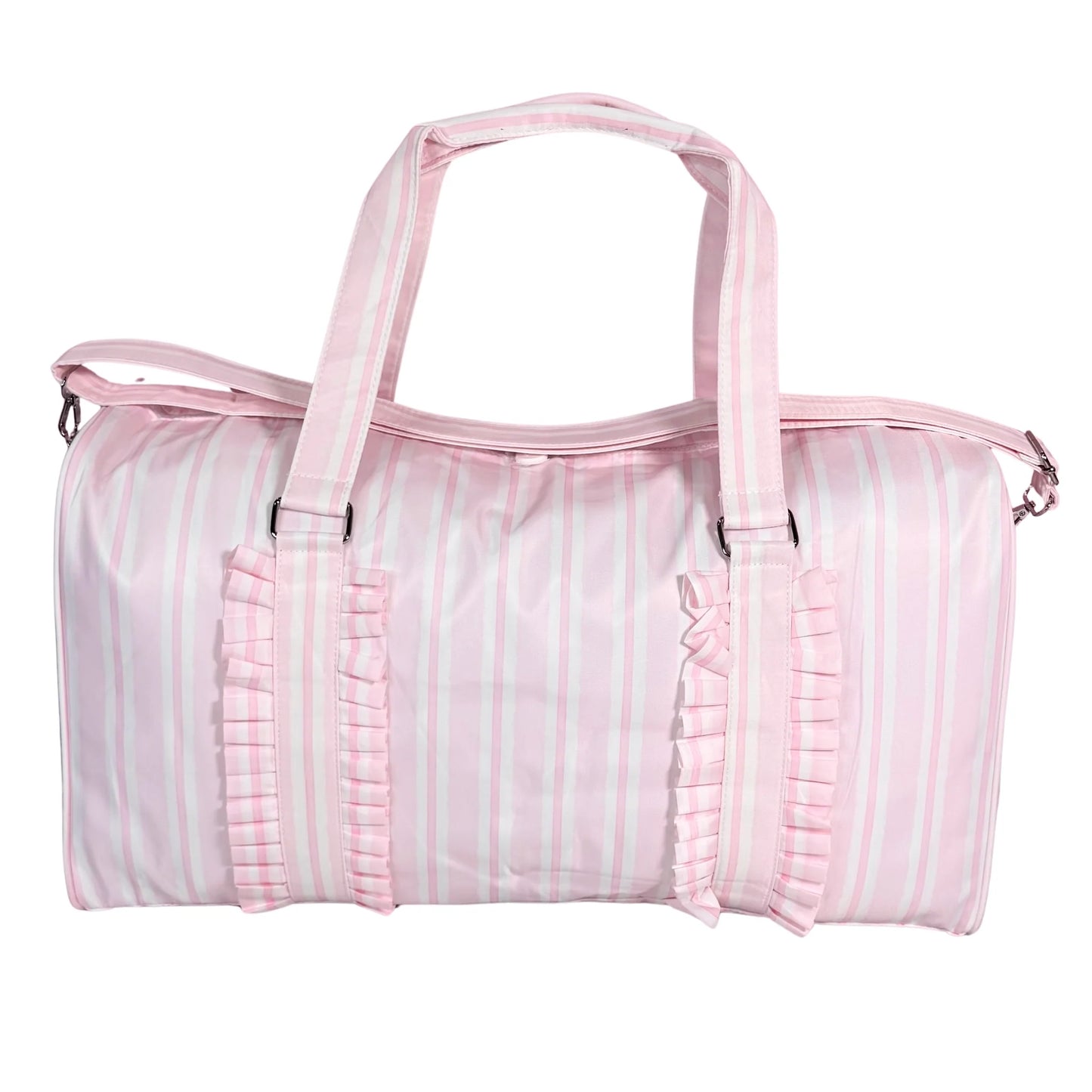 Large Wipeable Duffle with Ruffle