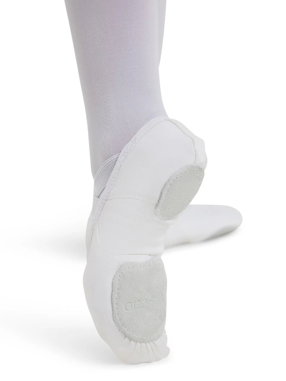 Canvas Split Sole Hanami White Ballet Shoe by Capezio 2037w