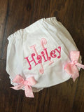 Bloomers Monogram with Bows