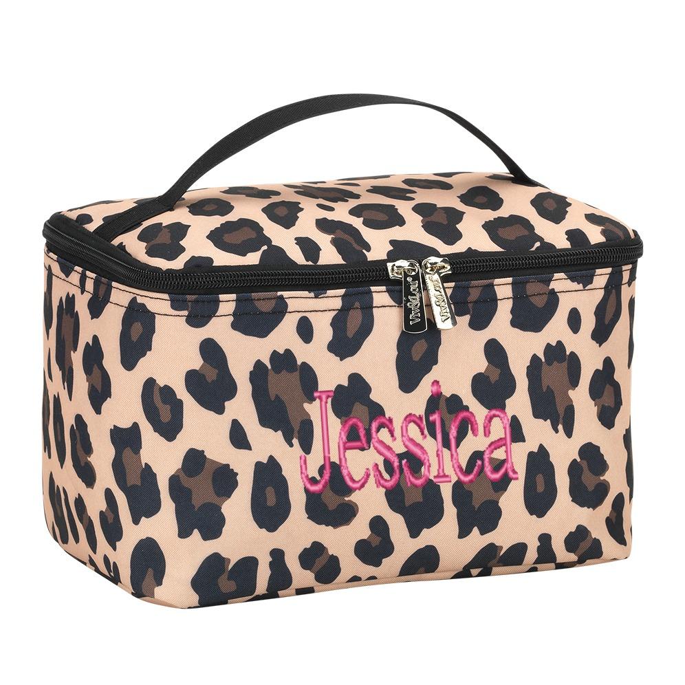 Leopard Cosmetic Bag