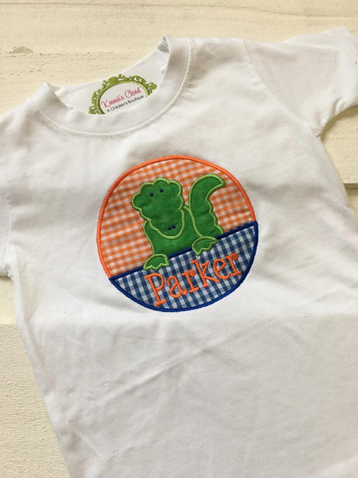 Circle Gator Boy Shirt