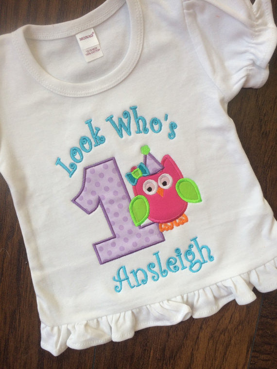 Look who's 1 Birthday shirt