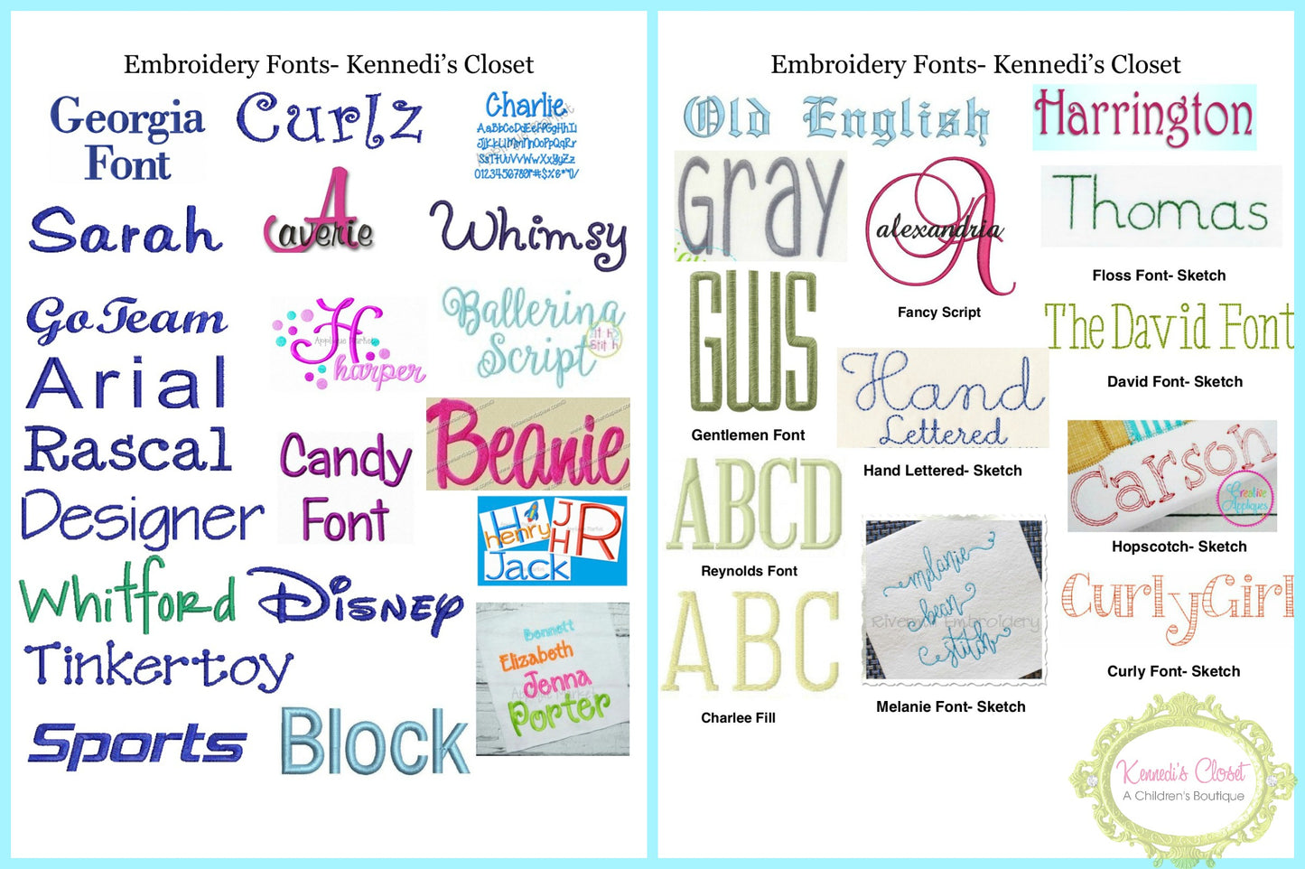 Monogrammed Bloomers