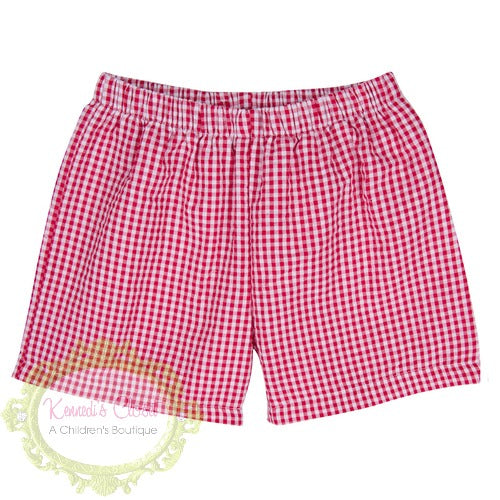 Gingham Shorts