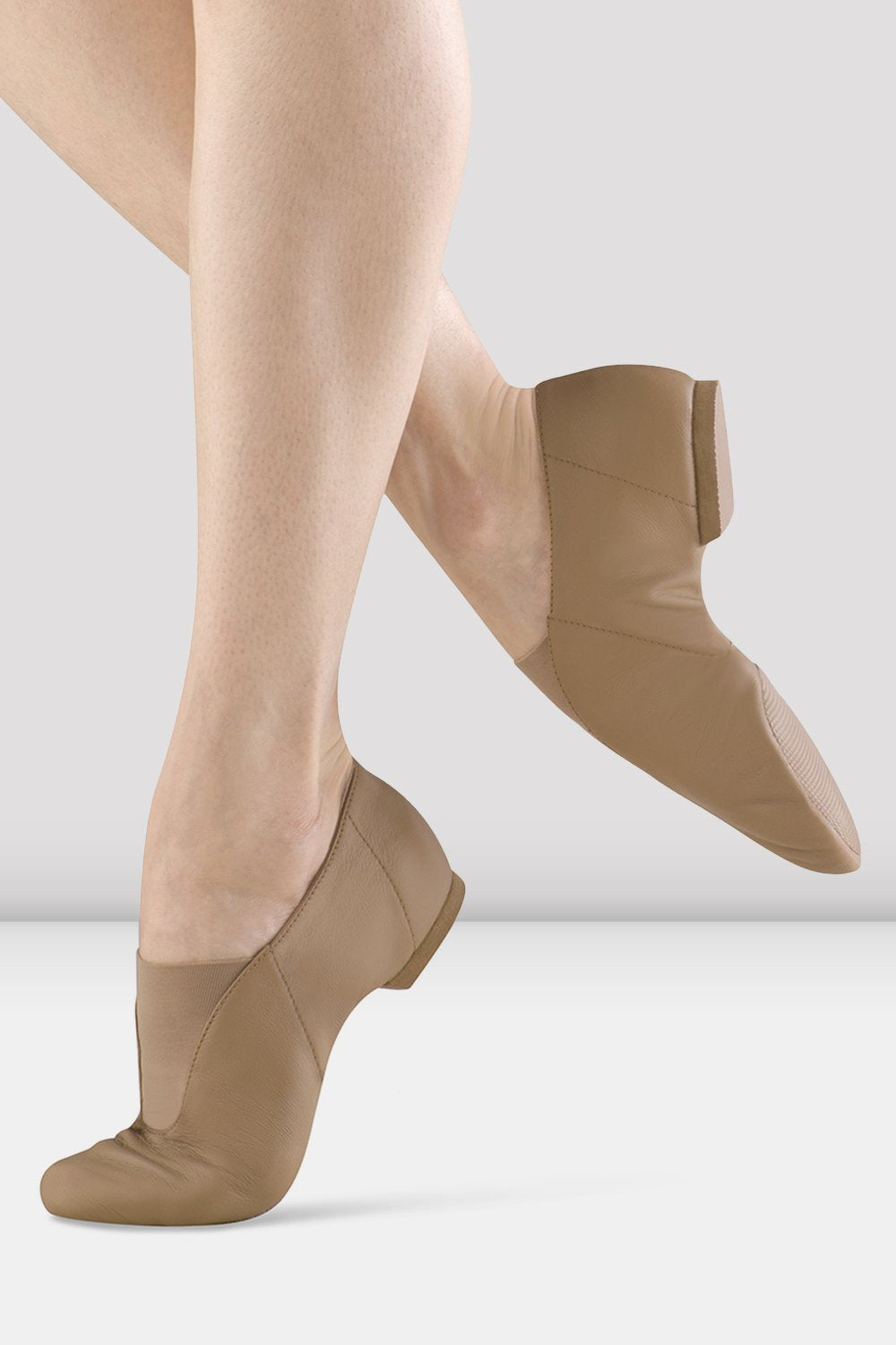 Super Jazz Tan Booties by BLOCH S0401