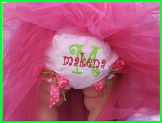 Bloomers Monogram with Bows