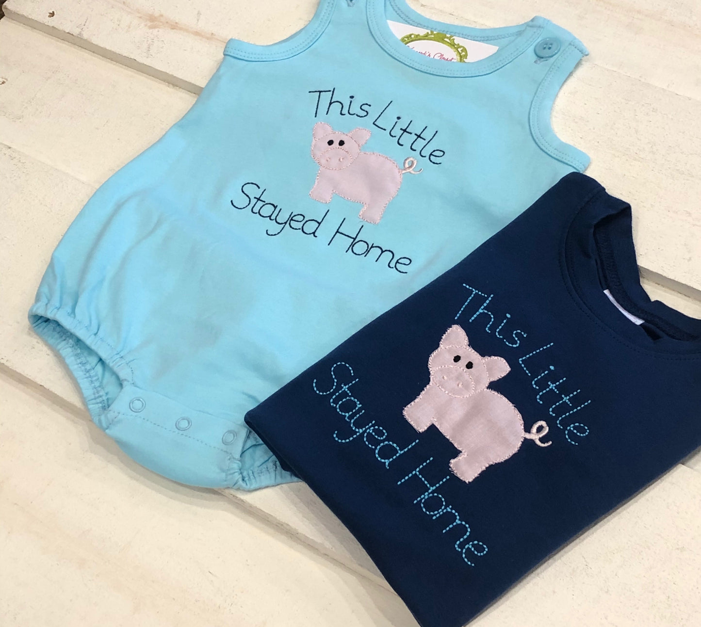 This Little Piggy Stayed Home Design