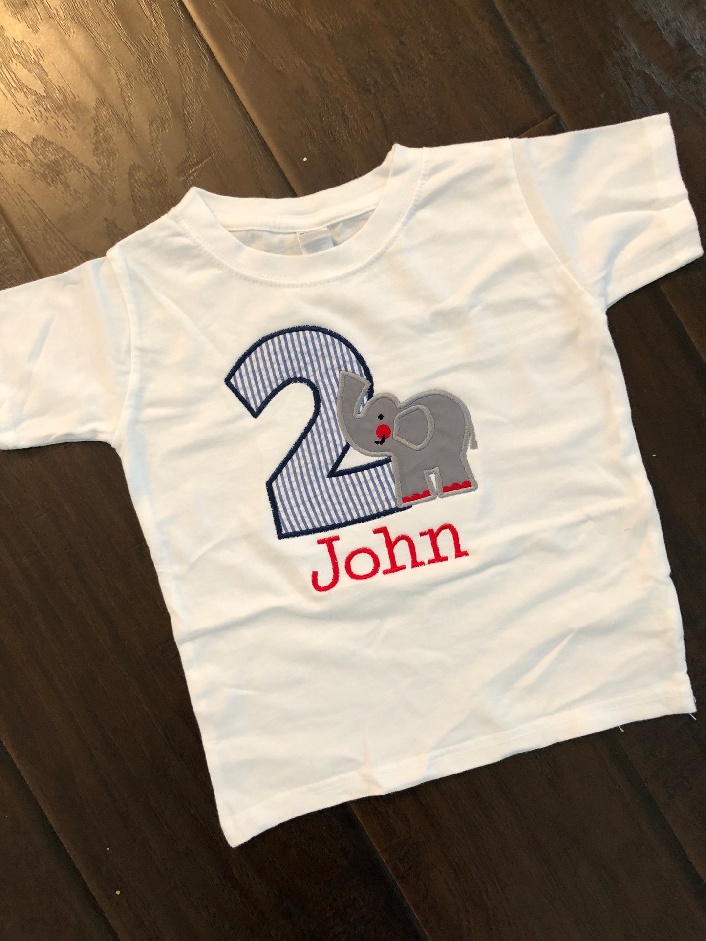 Elephant Birthday Shirt