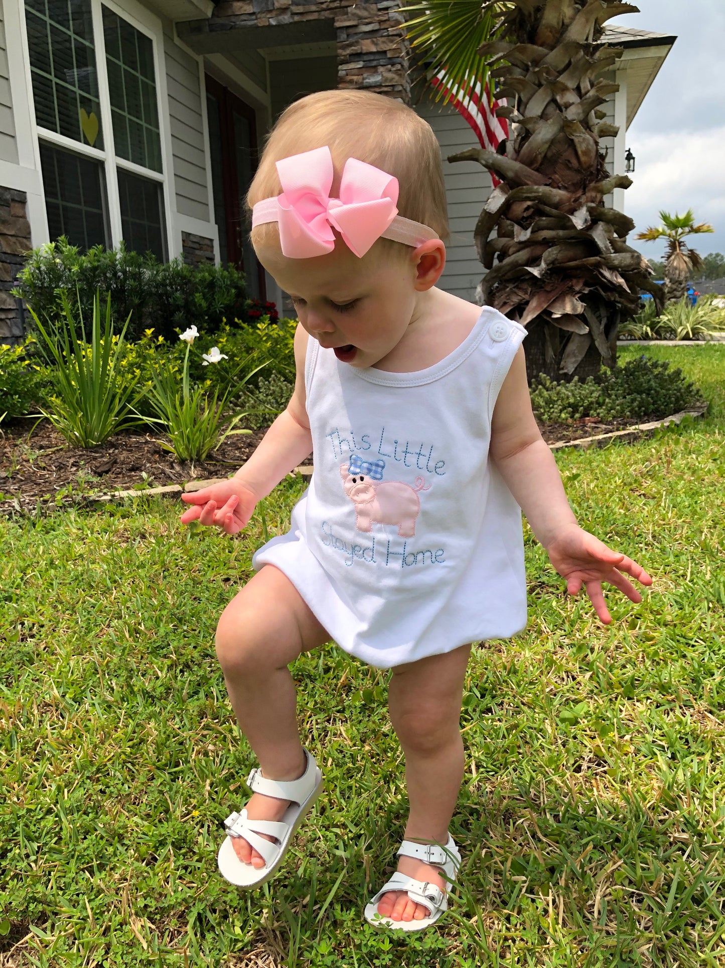 This Little Piggy Stayed Home Design (girl)