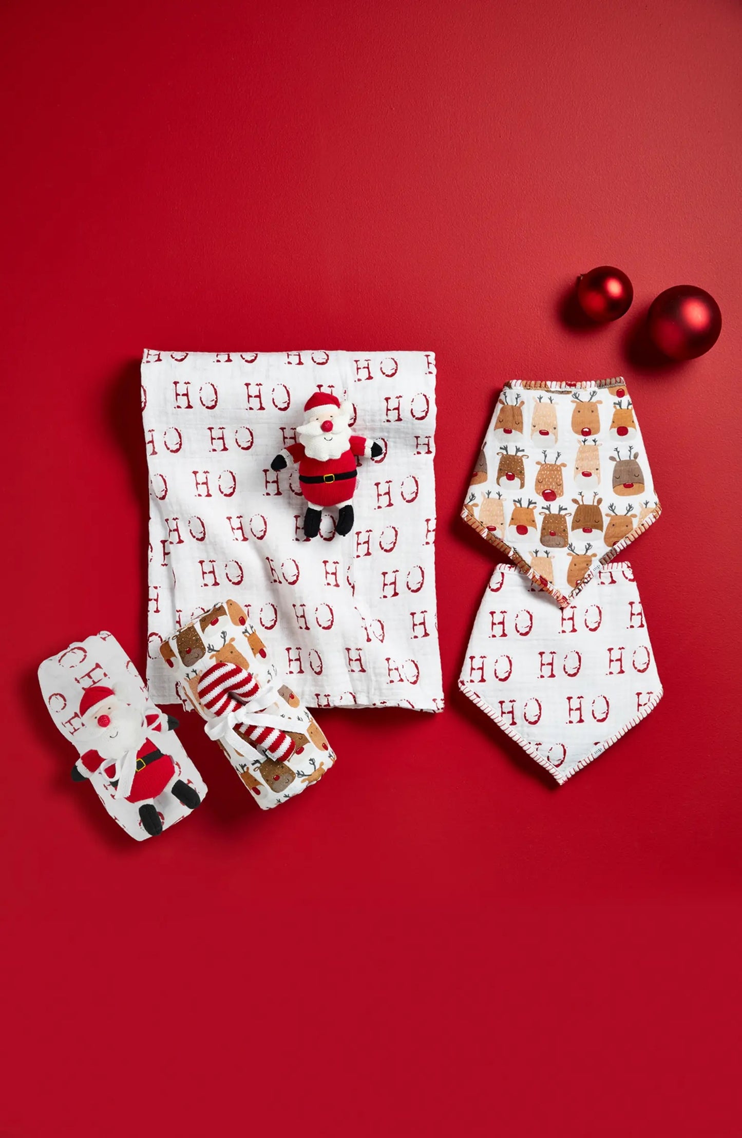 Reindeer Swaddle Blanket