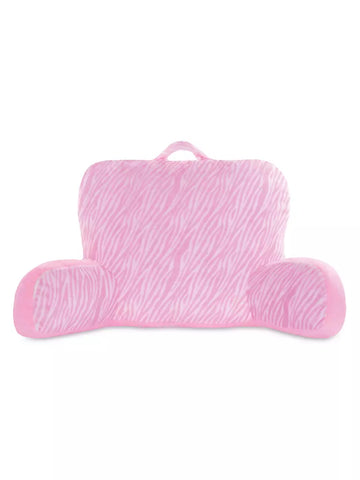 Pink Zebra Lounge Pillow by Iscream