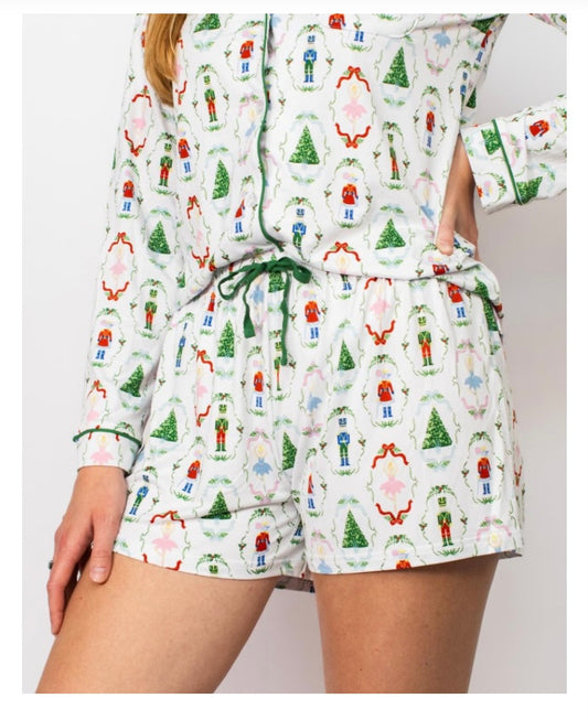 Nutcracker Waltz Sleep Shorts