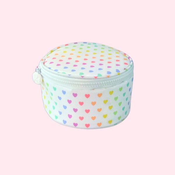 Wipeable Rounder Jewelry Bag