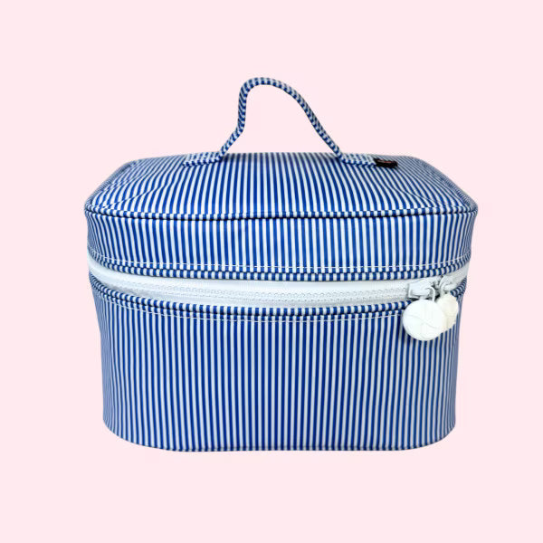 Wipeable Train Case Makeup Bag
