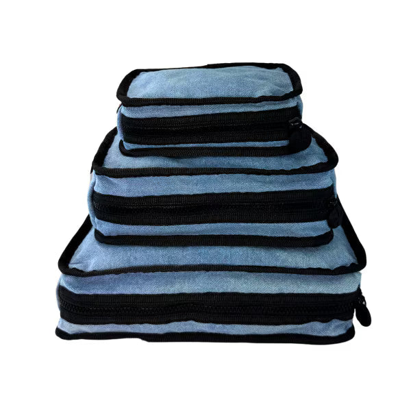 Seersucker Stacking Cubes