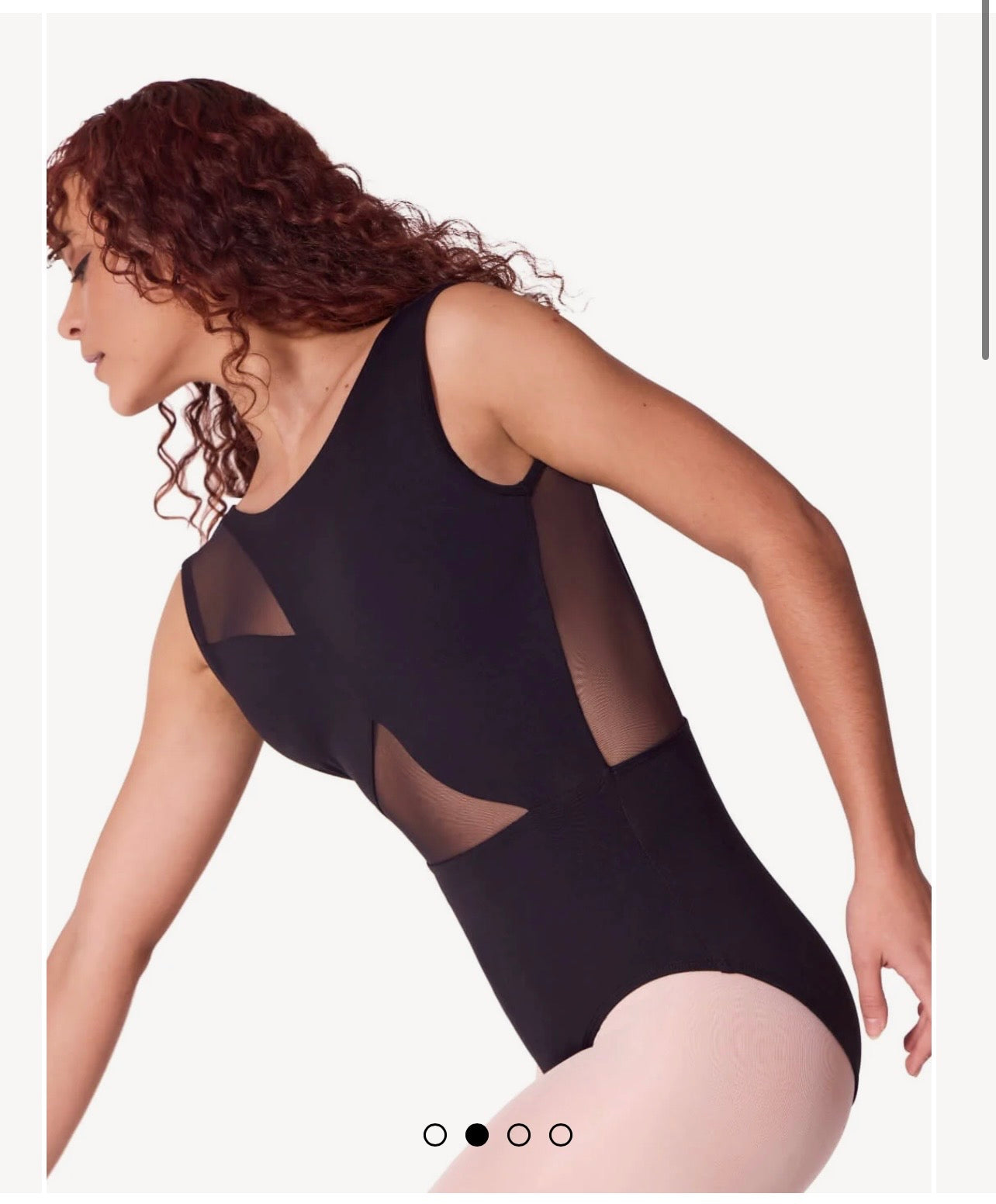 Asymmetrical Boat Neck Leotard EL106W