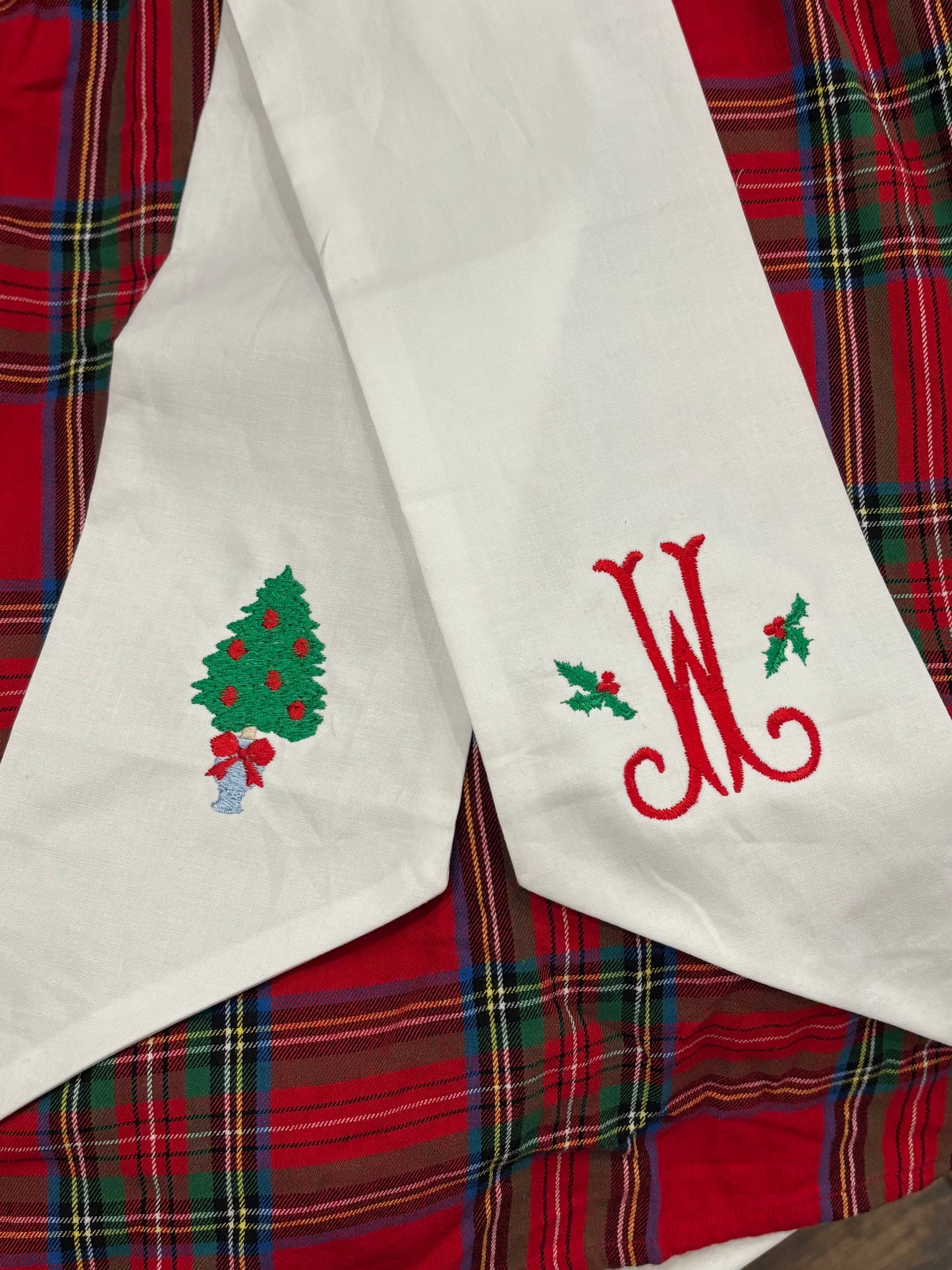 Personalized Wreath Sash