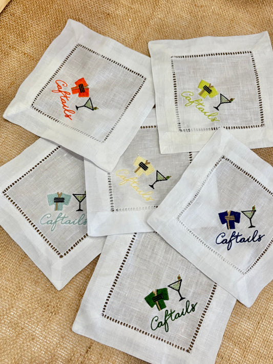 Custom Cocktail Napkins with design