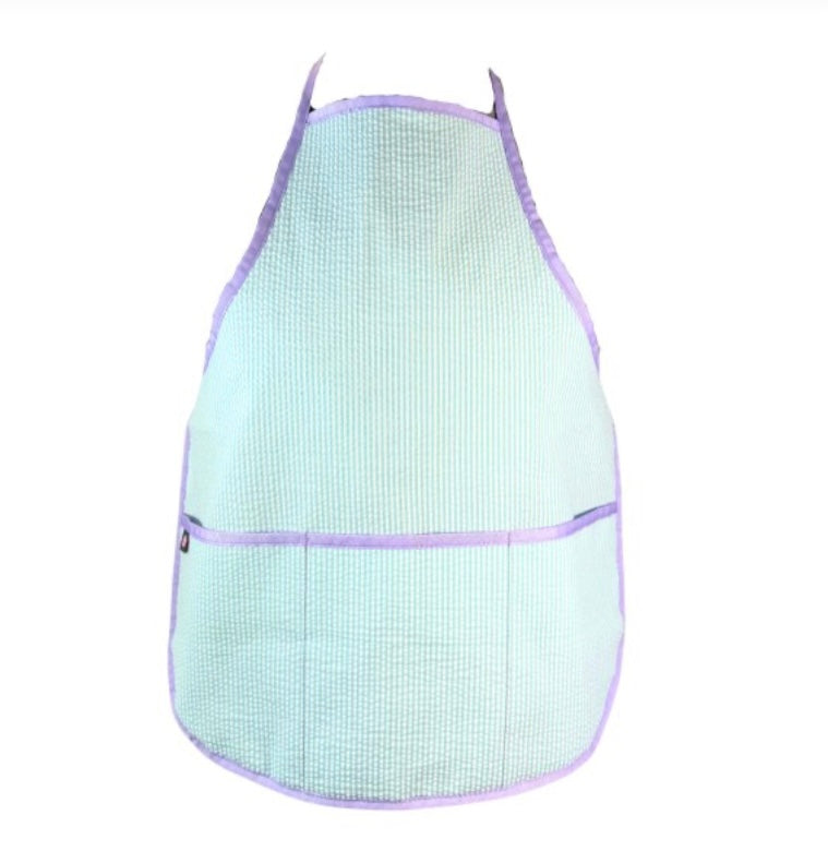 Kids Seersucker Apron