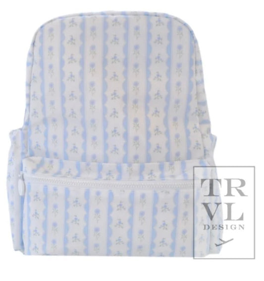 TRVL- RIBBON FLORAL BLUE