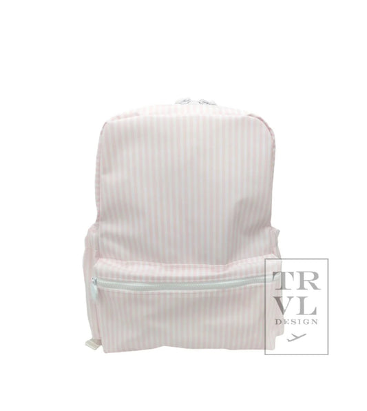 TRV Pimlico Pink Stripe Backpack