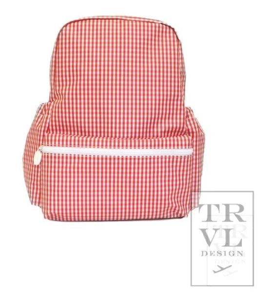 Signature Gingham Backpack Collection by TRVL