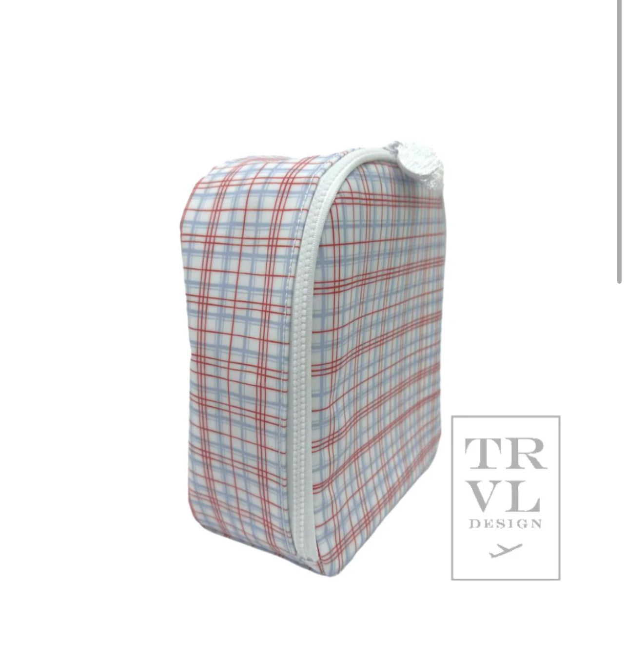 TRVL classic Red Plaid Lunch