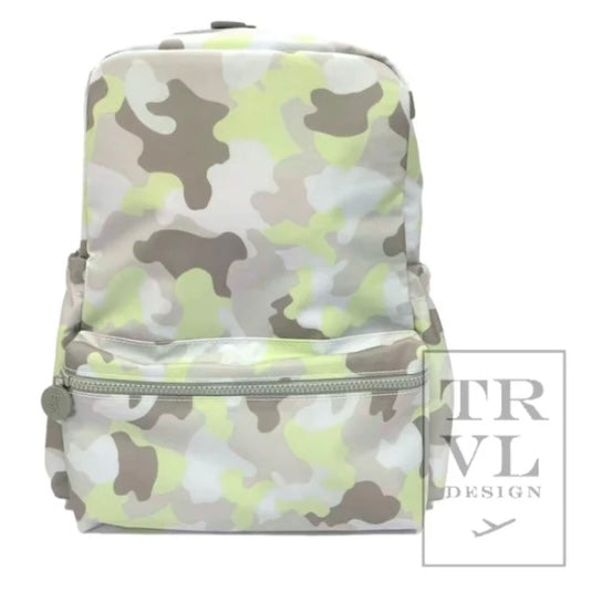 TRVL- CAMO BACKPACK