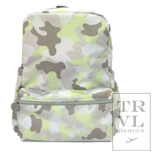 TRVL- CAMO BACKPACK