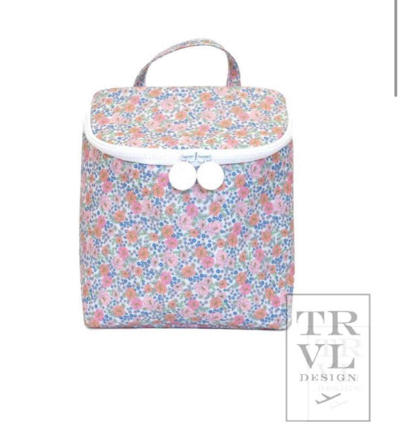 TRVL Take Away Insulated Lunch Bag Garden Floral