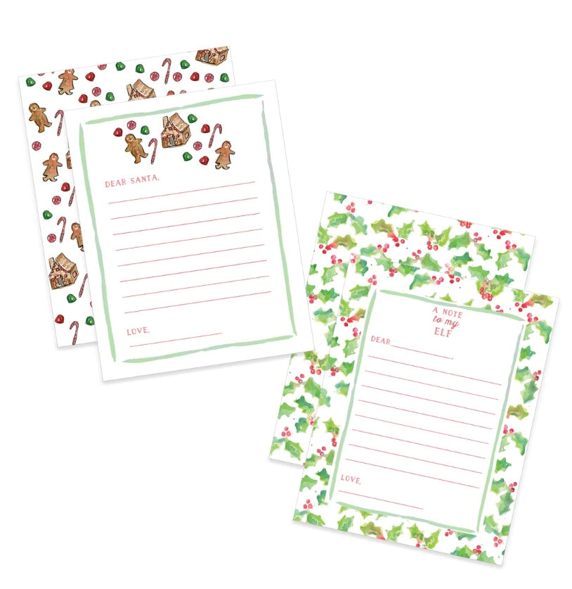 Over The Moon Gift
Santa And Elf Notecards