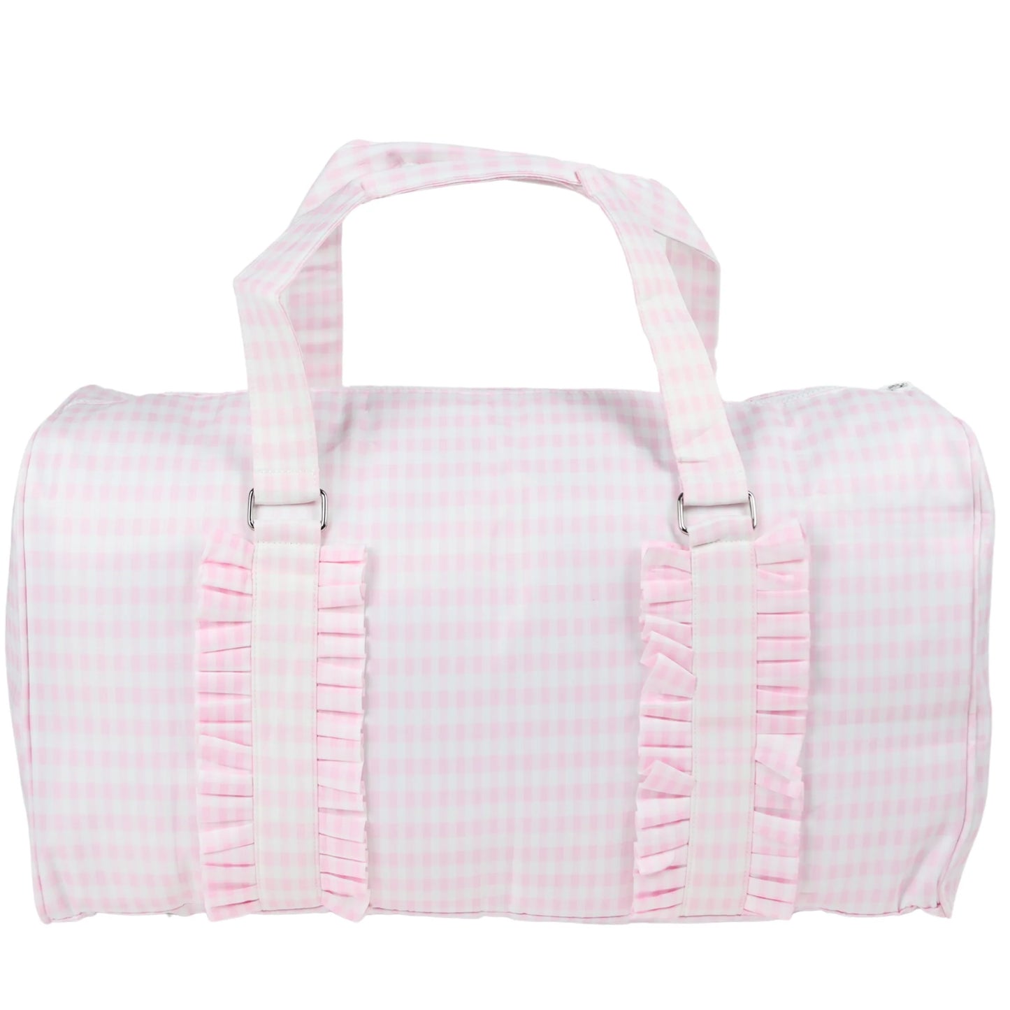 Large Wipeable Duffle with Ruffle