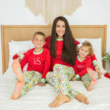Christmas Pajamas Jammies O Holy Night 2 pc KIDS and ADULTS