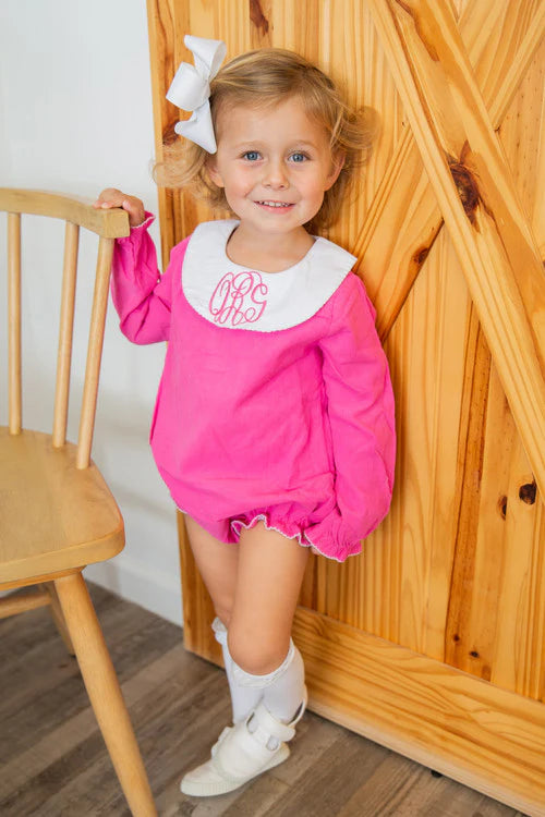 Girls Long Sleeve Bishop Bubble