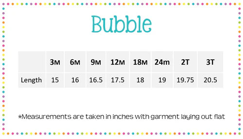 Girls Long Sleeve Bishop Bubble