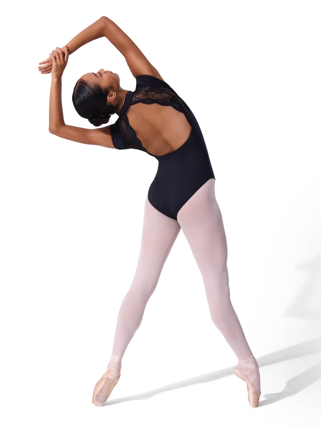 Soft Elegance Short Sleeve Leotard EL107W