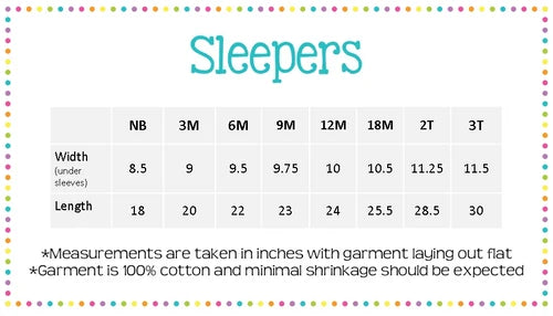 Crotchet footed sleeper