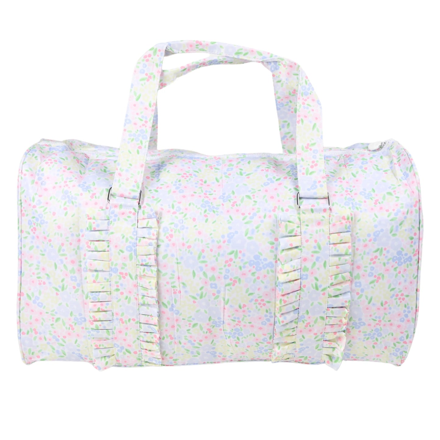 Large Wipeable Duffle with Ruffle