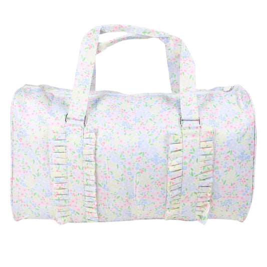Large Wipeable Duffle with Ruffle