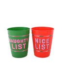 Naughty VS. Nice Holiday Pong set by Packed Party