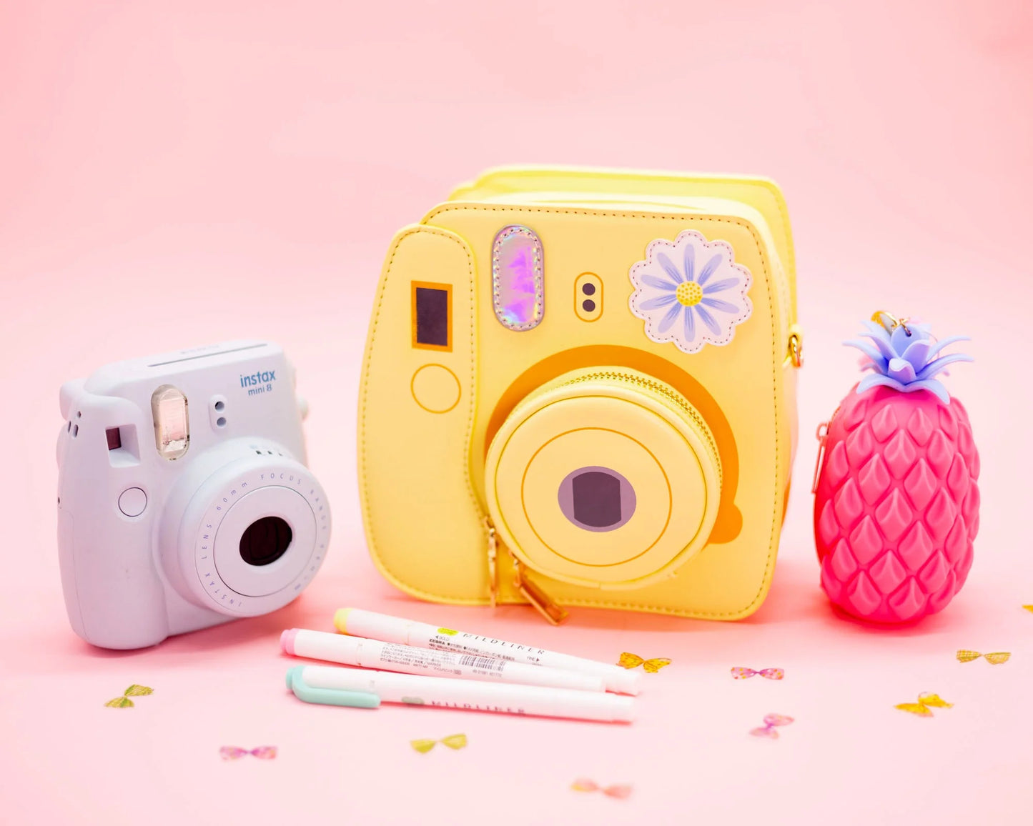 Oh Snap Instant Camera Handbag - Mellow Yellow