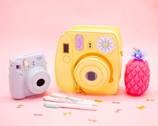 Oh Snap Instant Camera Handbag - Mellow Yellow