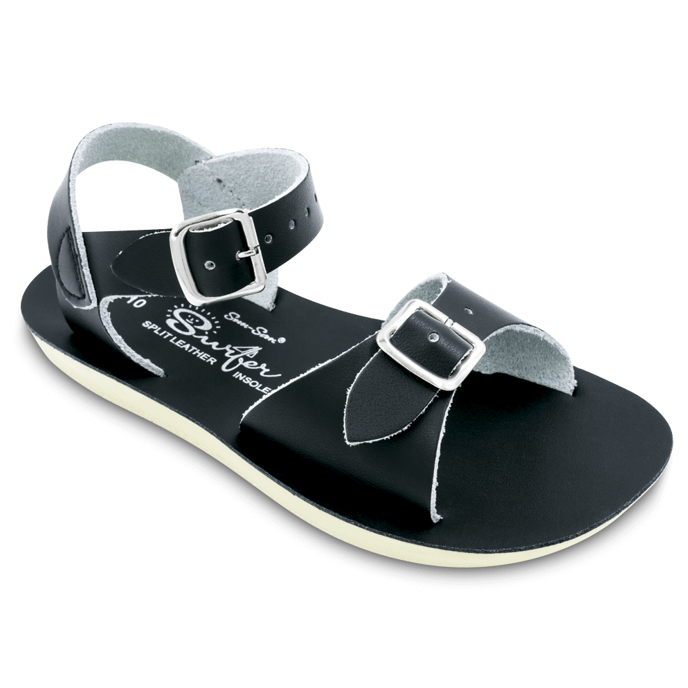 Black Surfer Sandal