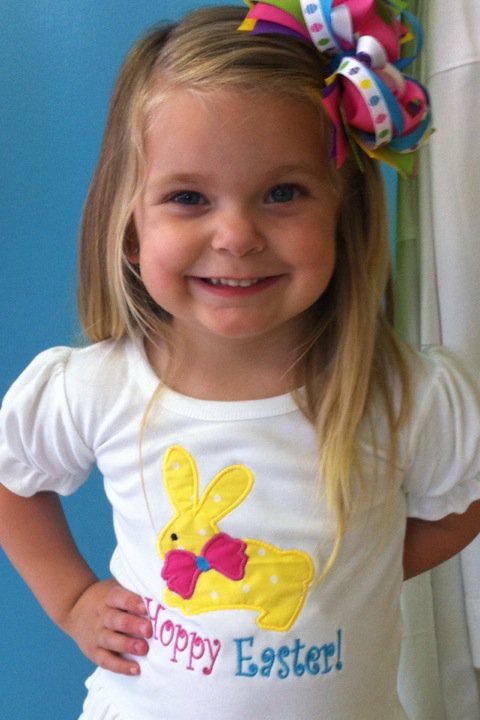 Hoppy Bunny Ruffle Design