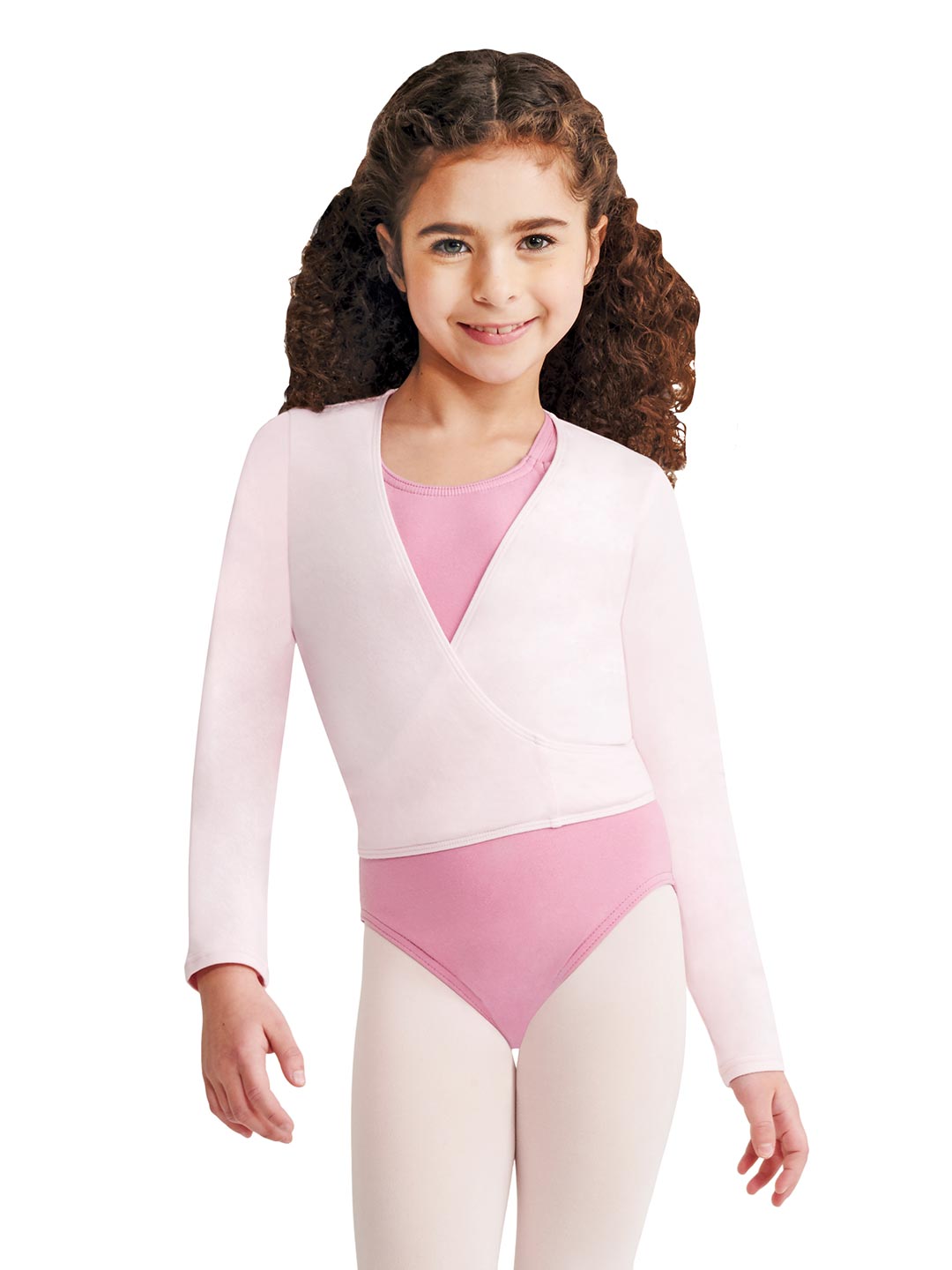 Girls Wrap Front Top CC850C- multiple colors