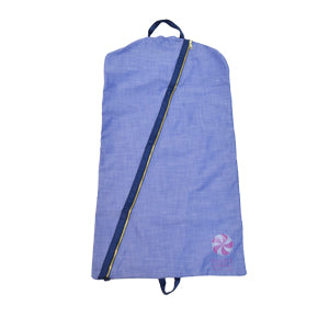 Seersucker Hanging Garment Bag