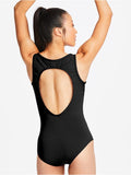 Tech High Neck Leotard with keyhold