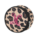 Personalized Leopard Jewelry Case Free Monogramming