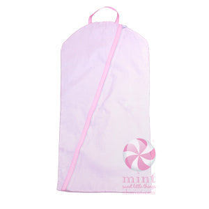 Seersucker Hanging Garment Bag with Applique