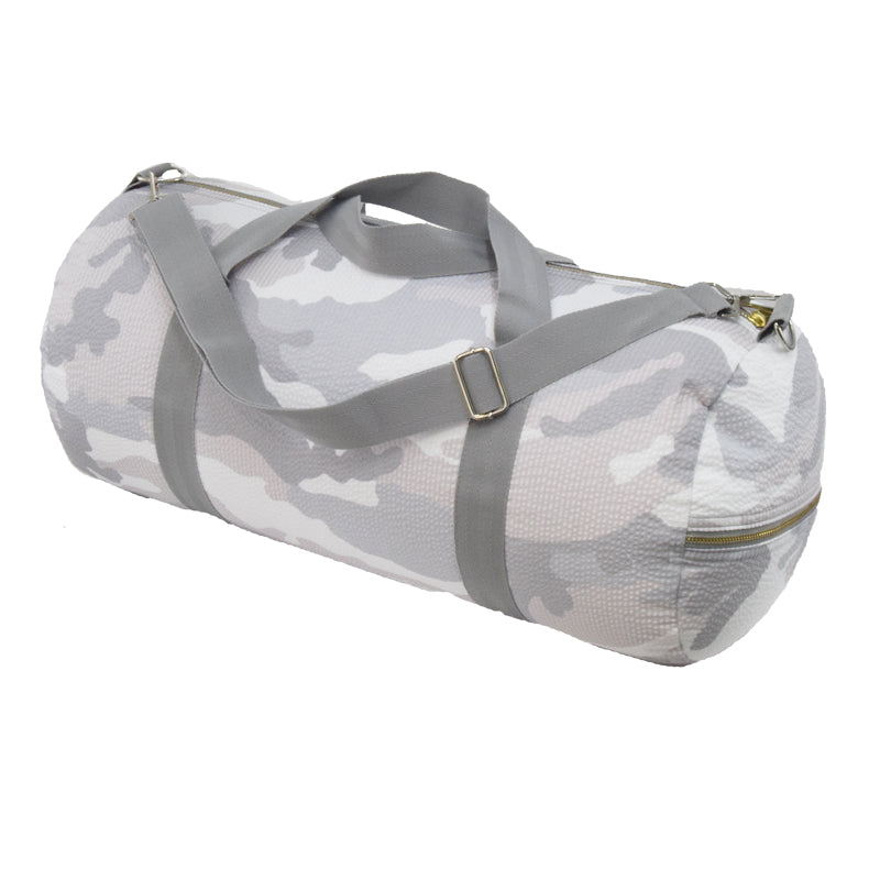 Seersucker Large Weekender Duffle